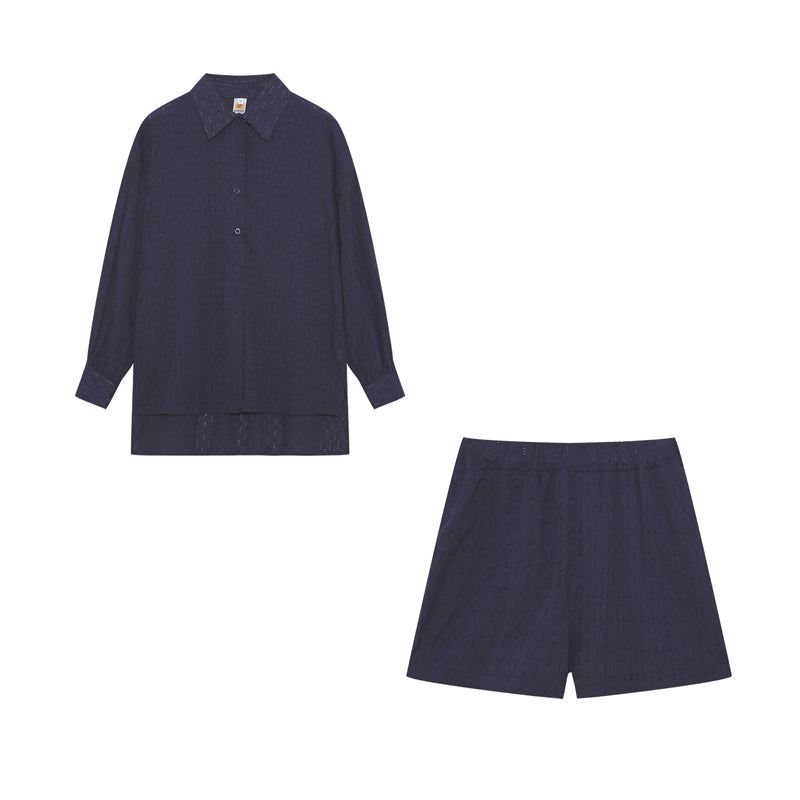 Maud | Chic Shirt & Shorts Set