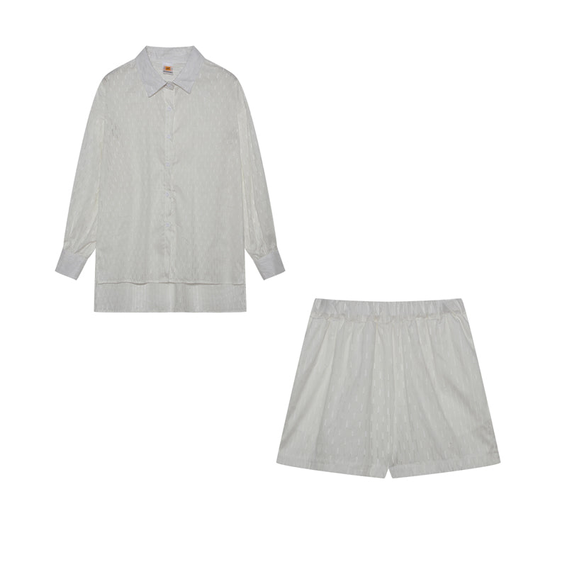 Maud | Chic Shirt & Shorts Set