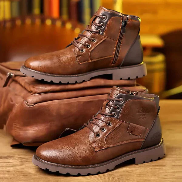 Jethro |  Rugged Lace-Up Boots