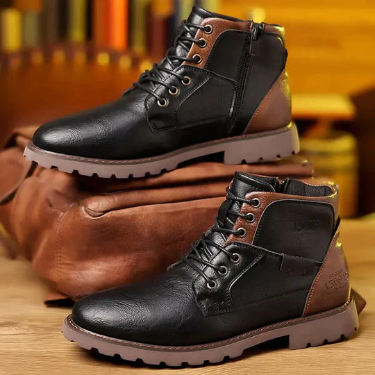 Jethro |  Rugged Lace-Up Boots